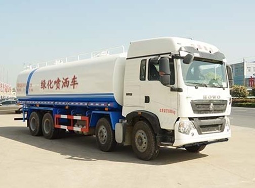 20噸灑水車視頻_重汽豪沃前四后八20噸綠化灑水車廠家價(jià)格4