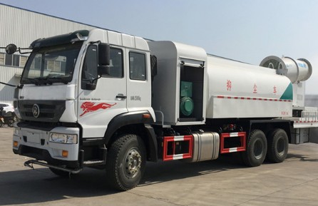 多功能抑塵車功能介紹_16方國(guó)五重汽后雙橋多功能抑塵車廠家價(jià)格3