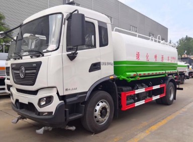 12噸灑水車圖片_12-15噸國六東風天錦KR綠化灑水車價格4