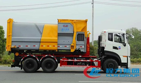 東風(fēng)天龍勾臂式垃圾車圖片 東風(fēng)天龍勾臂式垃圾車圖片