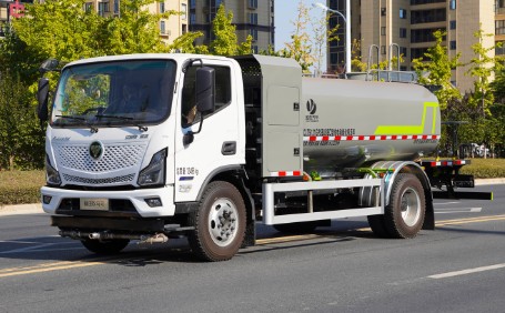 福田歐馬可智藍8方純電動灑水車 福田歐馬可智藍8方純電動灑水車